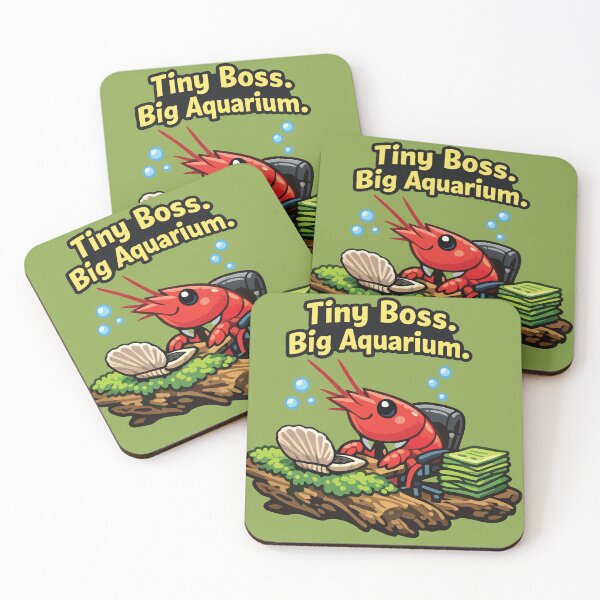Item preview, Tiny Boss Big Aquarium Shrimp designed and sold by SimplePoDesign.
