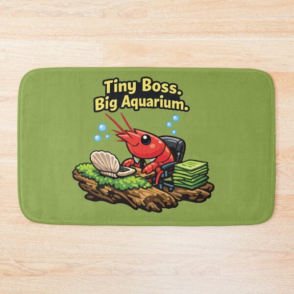 Item preview, Tiny Boss Big Aquarium Shrimp designed and sold by SimplePoDesign.