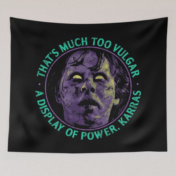 Item preview, 1973 The Exorcist Devil Vulgar A Display Of Power Distressed designed and sold by Power Up Prints.