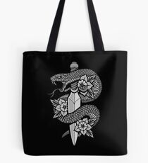 Snake & Dagger Tote Bag