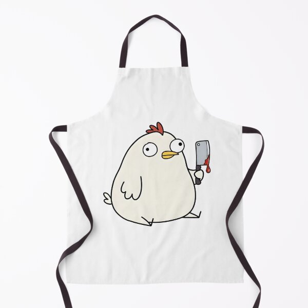 Item preview, Cute But Psycho Chicken With A Knife - Unhinged Meme Animal designed and sold by Jakub  Seweryn.