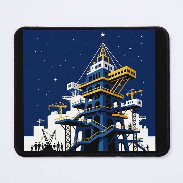Item preview, Blended Building Success Abstract designed and sold by miffd.