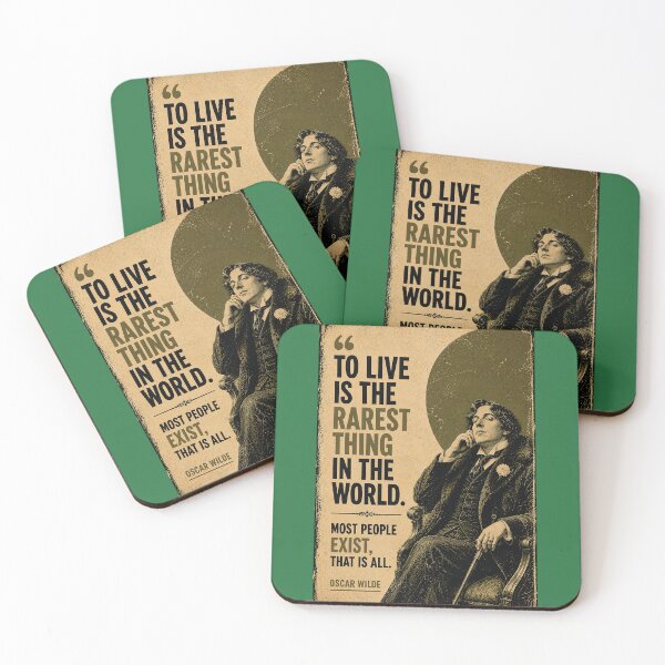 Item preview, Oscar Wilde Quotation Number One designed and sold by Kzacreative.