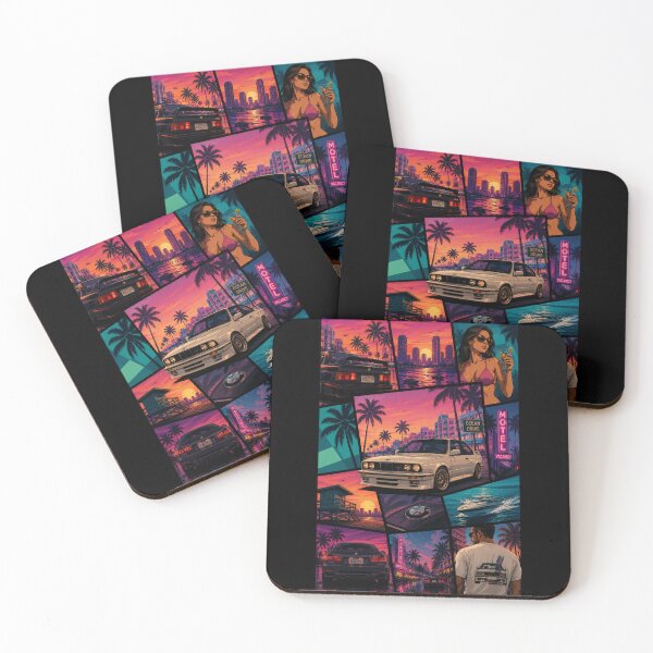 Item preview, Vice City Retro Art GTA v5 designed and sold by Late Theory.