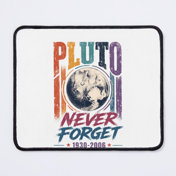 Item preview, Pluto Never Forget 1930-2006 Planet Astronomy Space Science Lover designed and sold by SkeletonsDanger.