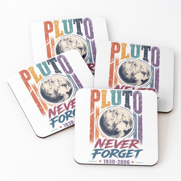 Item preview, Pluto Never Forget 1930-2006 Planet Astronomy Space Science Lover designed and sold by SkeletonsDanger.