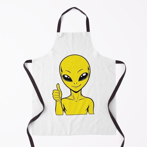 Item preview, ZORGO Alien Thumbs Up – Funny Space Alien Approval Sticker designed and sold by The-Visitors.