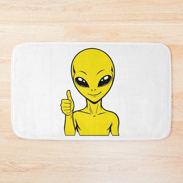 Item preview, ZORGO Alien Thumbs Up – Funny Space Alien Approval Sticker designed and sold by The-Visitors.