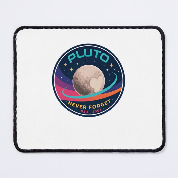Item preview, Pluto Never Forget 1930 - 2006 Space Astronomy Science Lover designed and sold by SkeletonsDanger.