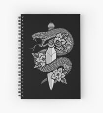 Snake & Dagger Spiral Notebook