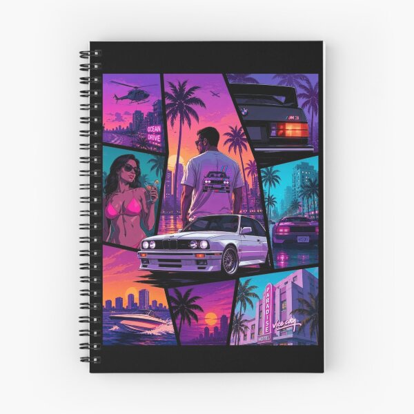 Item preview, Vice City Retro Art GTA v6 designed and sold by Late Theory.