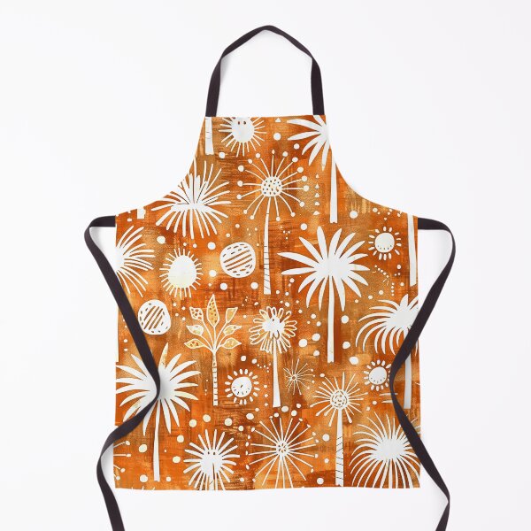Item preview, Tropical Palm Trees Summer Vibes Earth Tones Pattern designed and sold by DEC02.