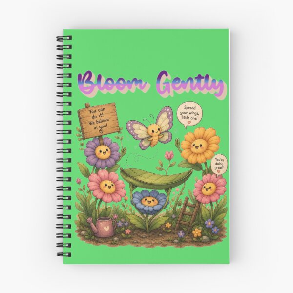 Item preview, Bloom Gently Retro Aesthetic Flowers and Butterfly Design designed and sold by Miheerala.