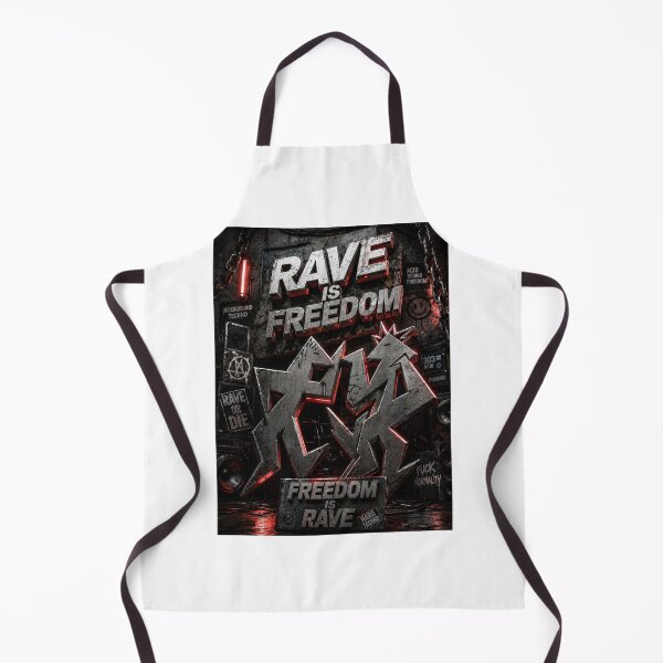 Item preview, Rave is freedom ,freedom is rave designed and sold by DAX4ART.