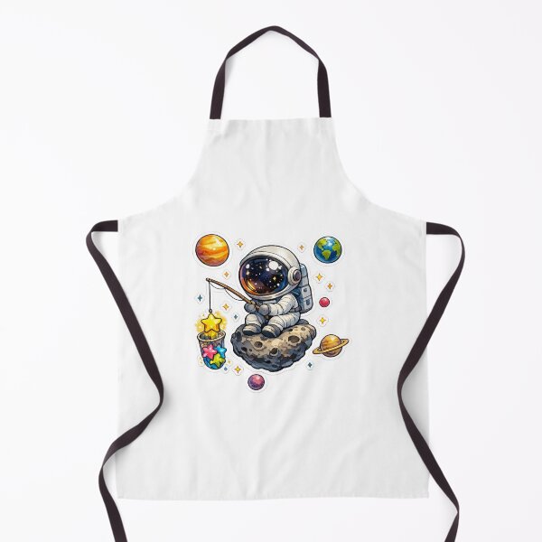 Item preview, Cute Astronaut Fishing for Stars | Kawaii Space Explorer | Adorable Cosmic Adventure | Galaxy Lover Gift | Whimsical Astronomy Art | Cute Space Sticker designed and sold by MrDev.