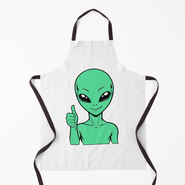 Item preview, ZORGO Alien Thumbs Up – Funny Space Alien Approval Sticker designed and sold by The-Visitors.