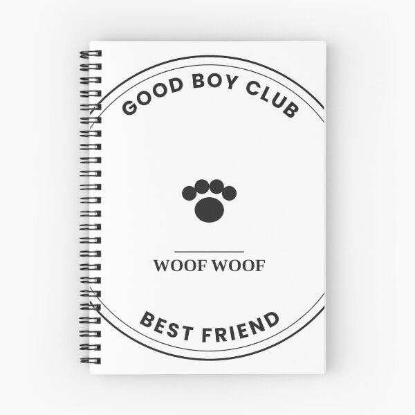 Item preview, Good Boy Club Funny Dog Badge Tee designed and sold by Babelon.