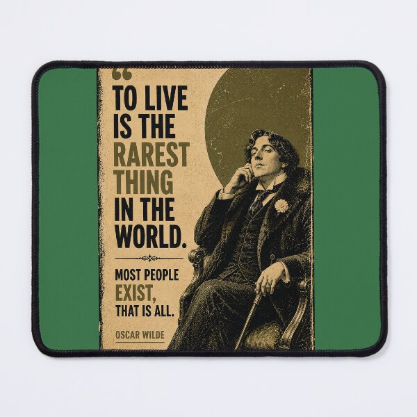 Item preview, Oscar Wilde Quotation Number One designed and sold by Kzacreative.