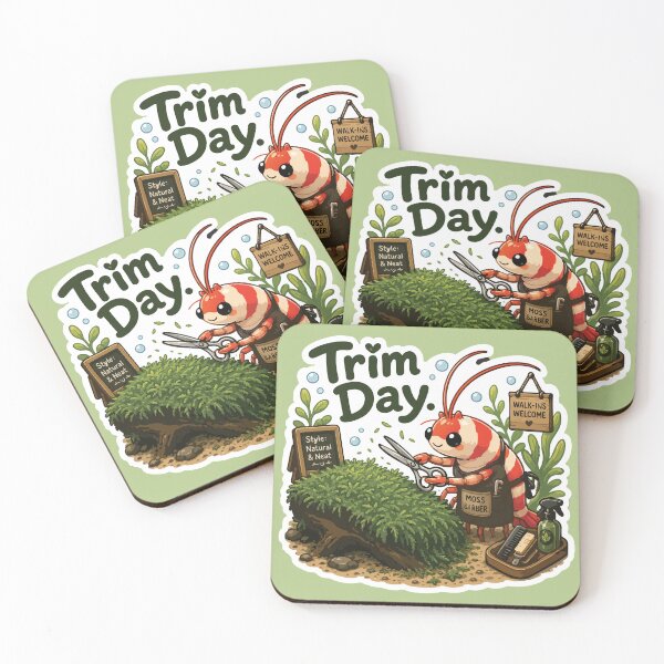 Item preview, Trim Day Funny Aquarium Moss designed and sold by SimplePoDesign.