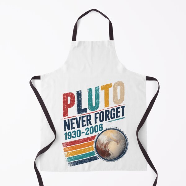 Item preview, Pluto Never Forget 1930-2006 Astronomy Science Planet Lover Stargazer designed and sold by SkeletonsDanger.
