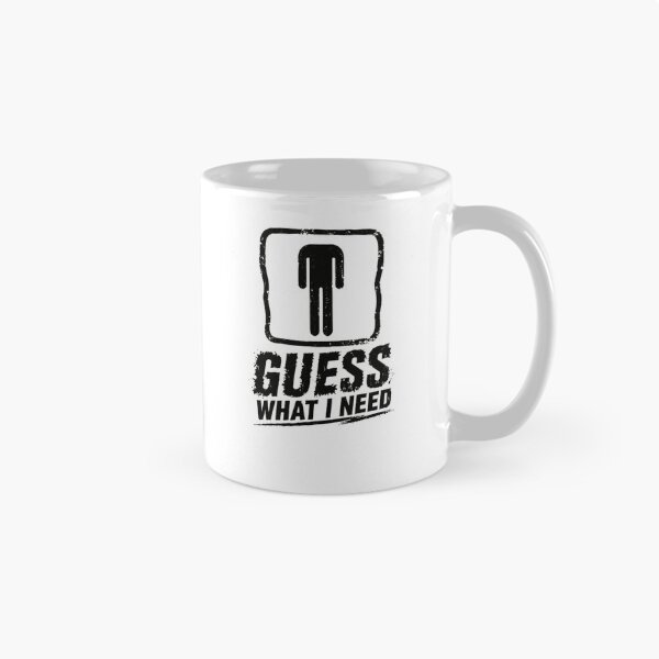 Item preview, Guess What I Need Funny Men's Bathroom Humor designed and sold by SkeletonsDanger.