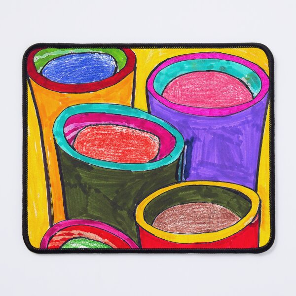 Item preview, Abstract Liquid Cylinders designed and sold by Haxson37art.