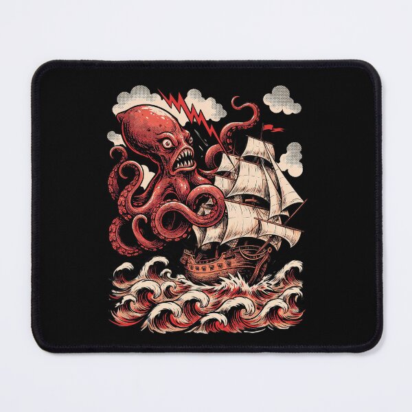 Item preview, Kraken vs Ship designed and sold by SignumShop.