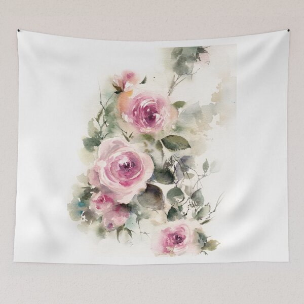 Item preview, Soft Watercolor Roses designed and sold by CanotStop.