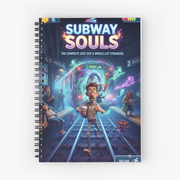Item preview, Subway Souls, Runner Gameplay Design designed and sold by jafcreation.