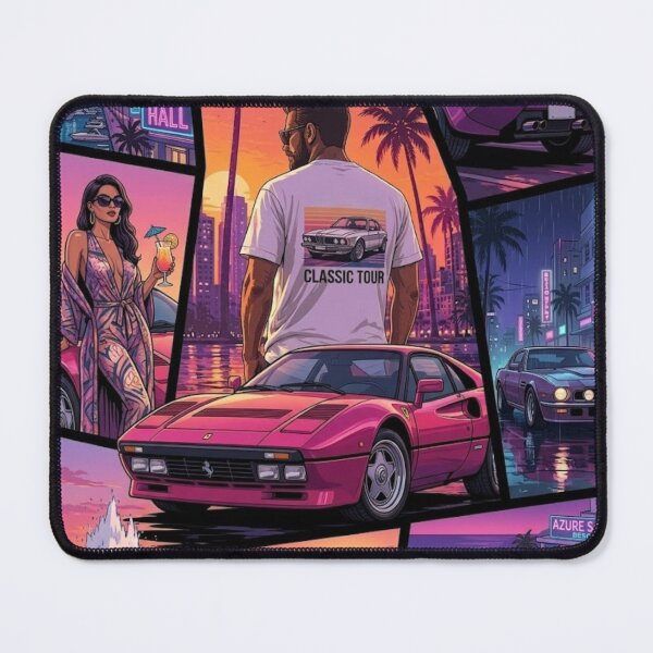 Item preview, Vice City Retro Art GTA v9 designed and sold by Late Theory.