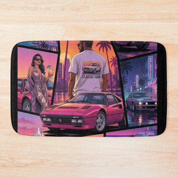 Item preview, Vice City Retro Art GTA v9 designed and sold by Late Theory.