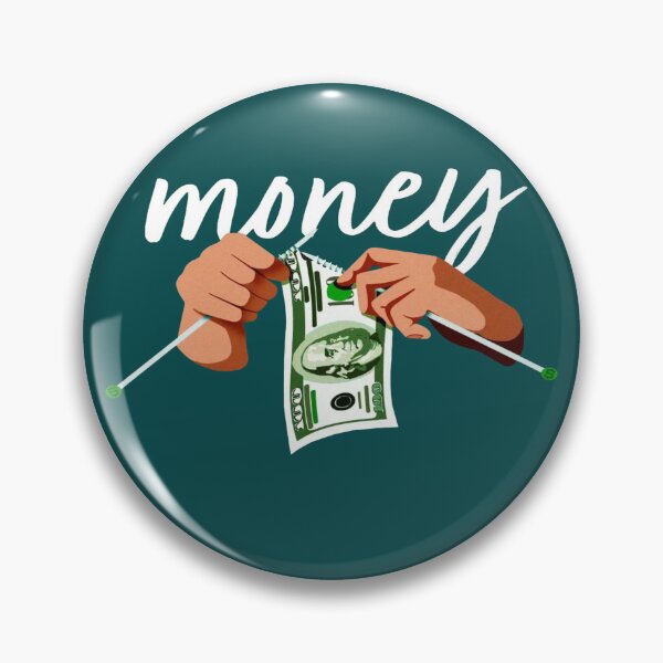Item preview, Knitting Money - Conceptual Illustration of Hands and a $100 Bill designed and sold by RAYBIL.