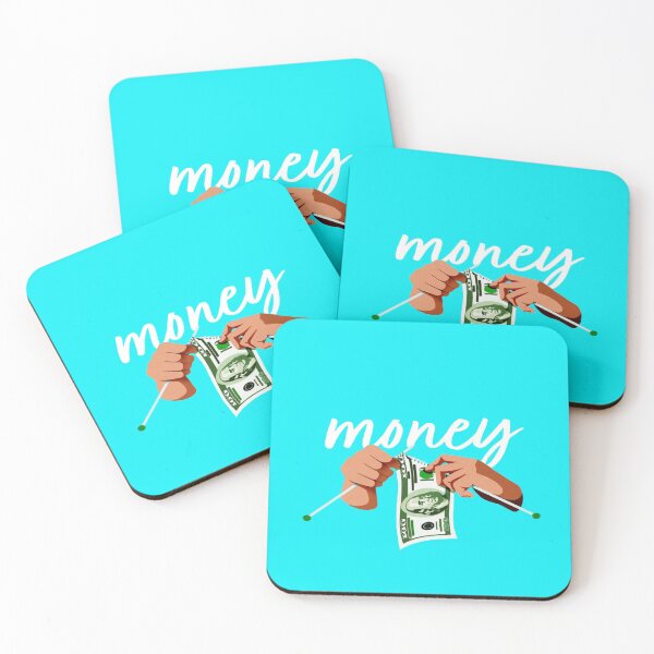 Item preview, Knitting Money - Conceptual Illustration of Hands and a $100 Bill designed and sold by RAYBIL.