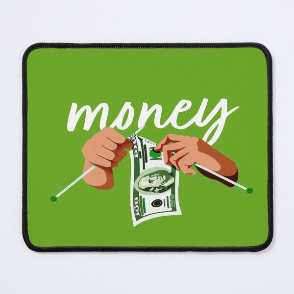 Item preview, Knitting Money - Conceptual Illustration of Hands and a $100 Bill designed and sold by RAYBIL.