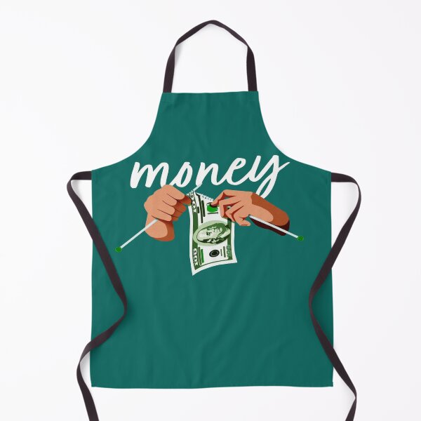 Item preview, Knitting Money - Conceptual Illustration of Hands and a $100 Bill designed and sold by RAYBIL.
