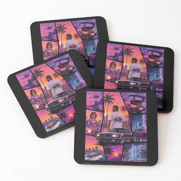 Item preview, Vice City Retro Art GTA v8 designed and sold by Late Theory.