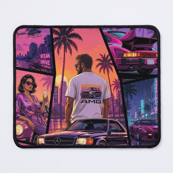 Item preview, Vice City Retro Art GTA v8 designed and sold by Late Theory.