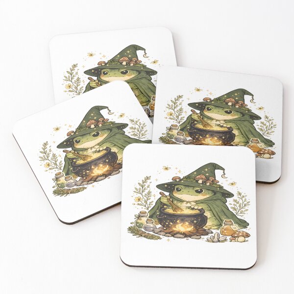Item preview, Frog Witch T-Shirt — Cottagecore Witchy Frog Brewing Potions Tee Gift designed and sold by RizRay.