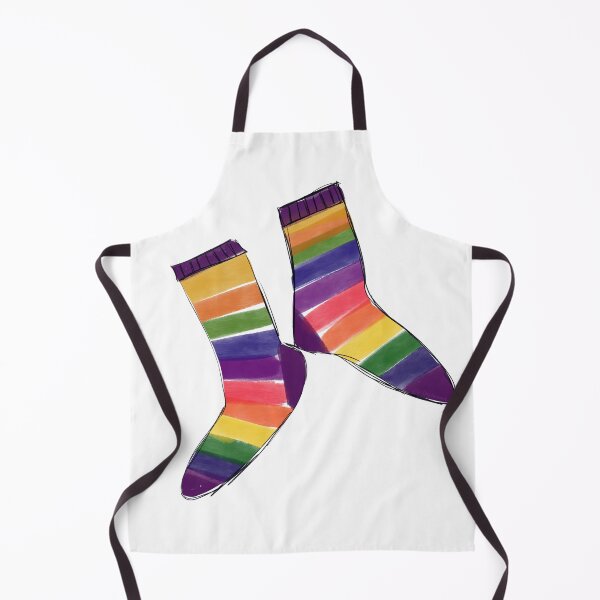 Item preview, Rainbow Striped Socks designed and sold by ArtbyLanaN.