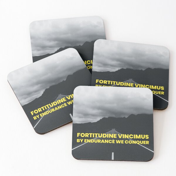 Item preview, FORTITUDINE VINCIMUS By Endurance We Conquer  designed and sold by DMcK Designs.