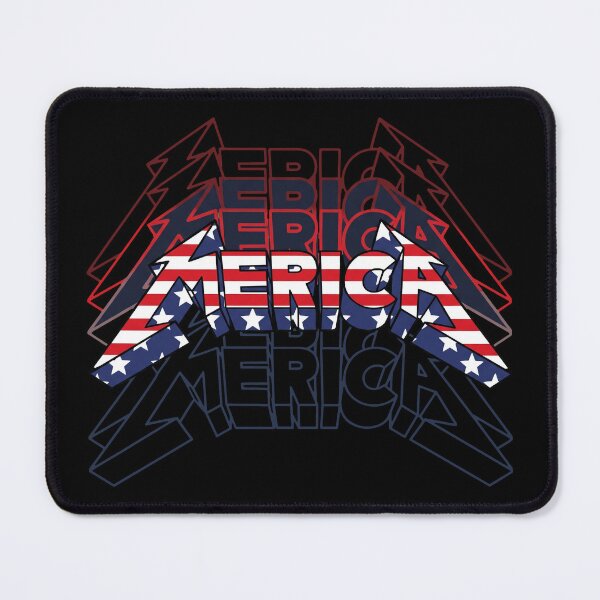 Item preview, Merica Heavy Metal Style American Flag 4th of July designed and sold by Vermanartist.