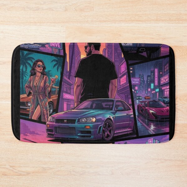 Item preview, Vice City Retro Art GTA v10 designed and sold by Late Theory.