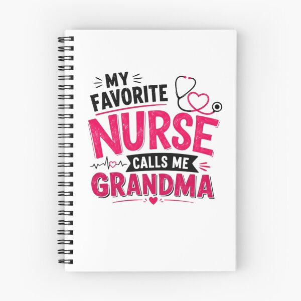 Item preview, My Favorite Nurse Calls Me Grandma Proud Nurse Grandmother Grandparent Medical Gift designed and sold by SkeletonsDanger.