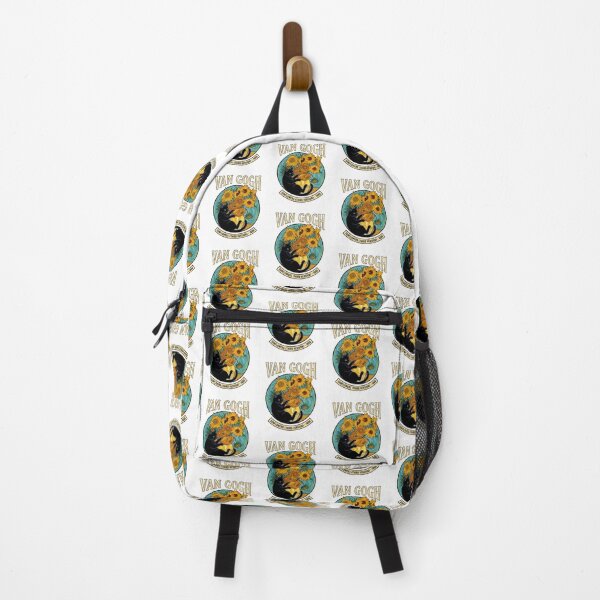 Item preview, Black Cat Sunflowers Classic Art Parody Design designed and sold by SiarheiYur.