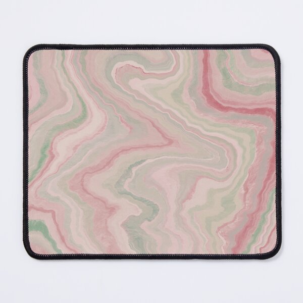 Item preview, Pastel Pink & Sage Green Marble Pattern | Soft Abstract Fluid Art designed and sold by StudiobyTara.