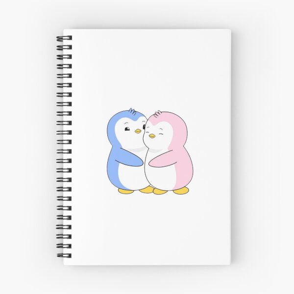 Item preview, Sweet Penguin Hug Sticker designed and sold by nyxium-art.