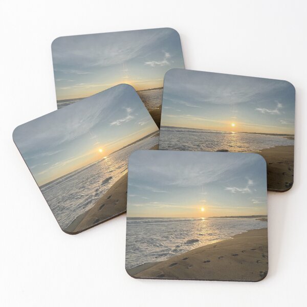 Item preview, Evening sun over the beach designed and sold by Art of Momenz.
