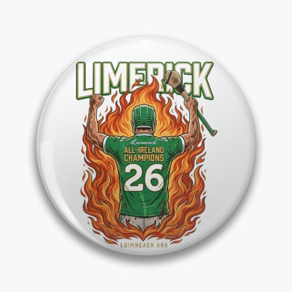 Artikelvorschau, Limerick, irischer Hurling-Meister 2026 entworfen und verkauft von CELTIC-DESIGNS.