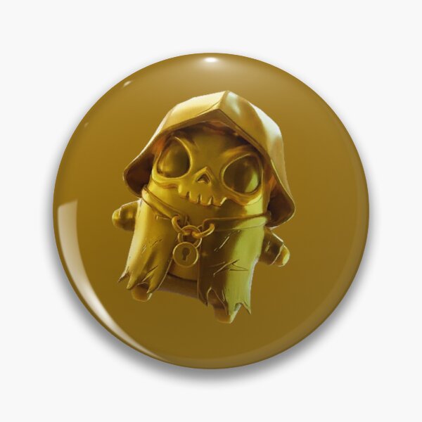 Item preview, Fortnite Gold Grim Sprite designed and sold by Pine & Pixels.