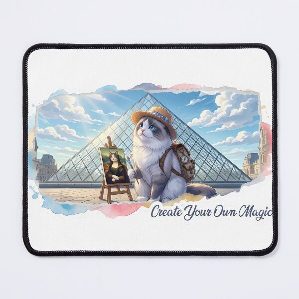 Item preview, Louvre Museum Foodie Mug: Create Your Own Magic designed and sold by MossyAndPearl.